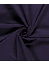 Madeline plain french terry - eggplant - OEKO TEX
