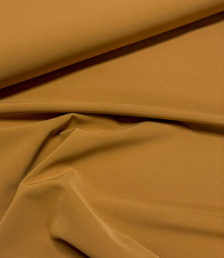 Madeline Camel - stylish woven fabric - wrinkle-resistant - high quality (Italy)