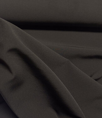 Madeline black - stylish woven fabric - wrinkle-free - high quality (Italy)