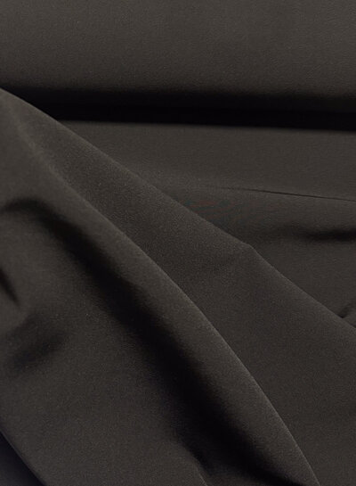 Madeline zwart - stijlvolle geweven stof- kreukvrij - hoogstaande kwaliteit (Italie)