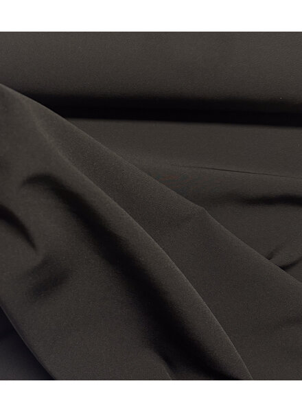 Madeline black - stylish woven fabric - wrinkle-free - high quality (Italy)