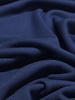 navy blue - beautiful tightly knitted interlock rayon blend