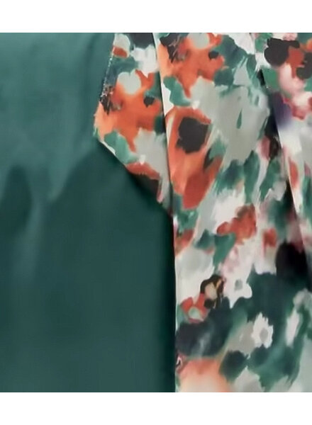 A la Ville flessengroen - prachtige velours met  twill binding