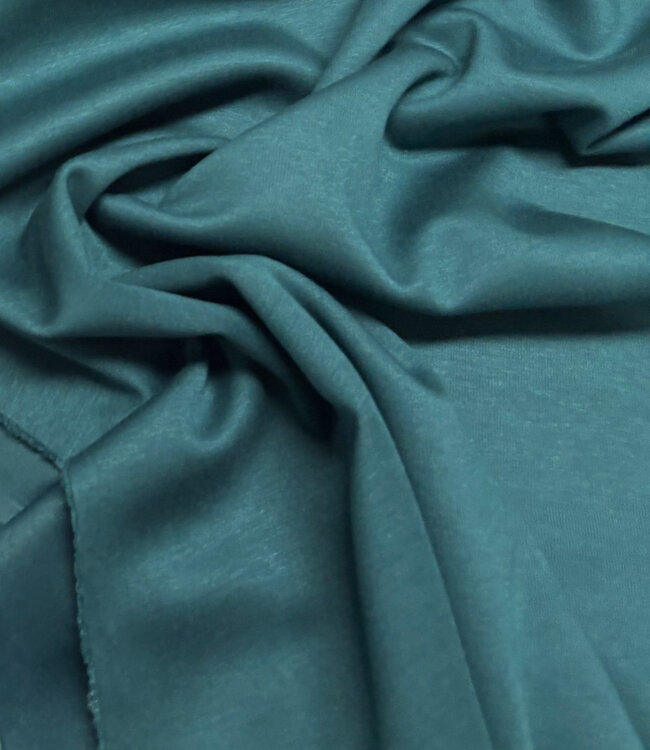 petrolgroen - scuba modal knit