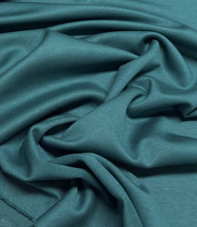 petrolgroen - scuba modal knit