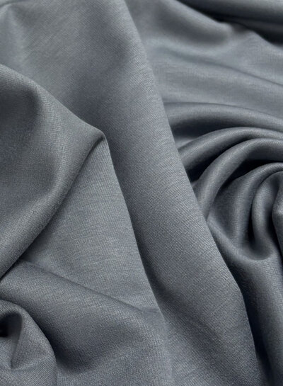 grayish blue - scuba modal knit