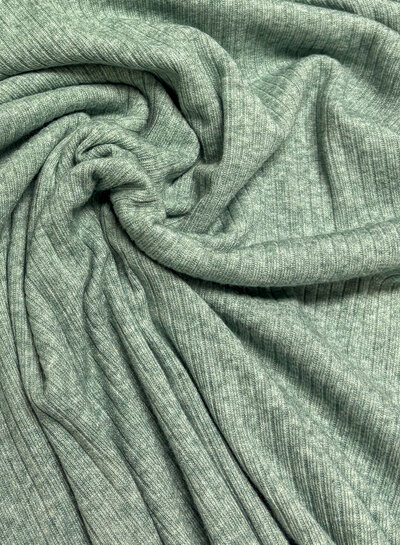 rib knit - prachtig vormvast gebreid - mint