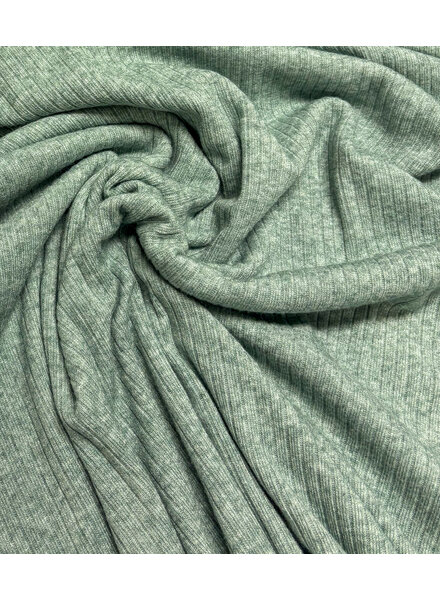 rib knit - beautifully shaped knit - mint