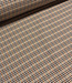 A la Ville pieds de poule cognac en blauw - prachtige double face stof