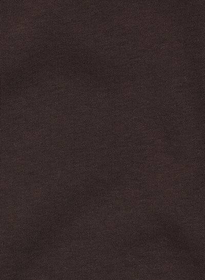 donkerbruin - dikke jogging, zacht opgeruwd aan de binnenkant