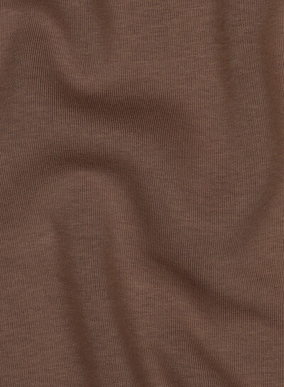 chocolate milk brown - thick jogging, softly roughened on the inside