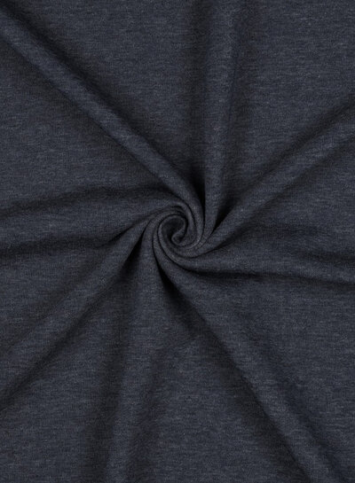 navy melange - thick jogging bottoms, softly brushed on the inside