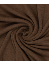 100% finely knitted merino wool - brown