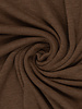 100% finely knitted merino wool - brown