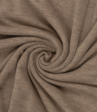 100% finely knitted merino wool - sand