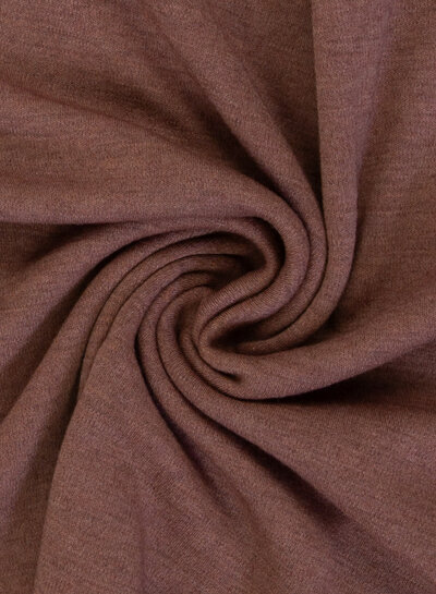 100% finely knitted merino wool - pink-brown