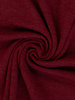 100% finely knitted merino wool - burgundy red