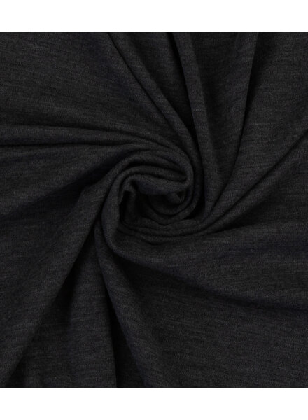 100% finely knitted merino wool - anthracite