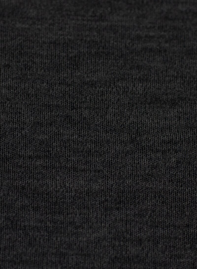 100% finely knitted merino wool - anthracite