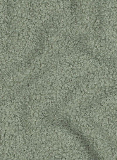 mint - teddy boucle double face with fleece