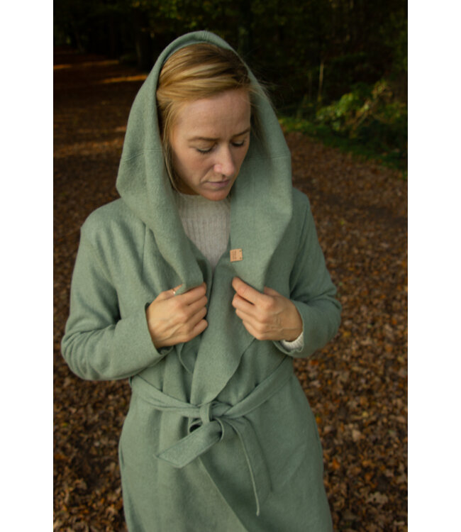 Swafing oudroze - gekookte merino wol