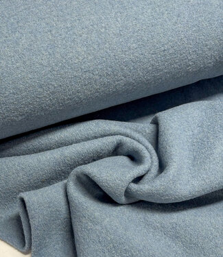 blue soft boiled wool