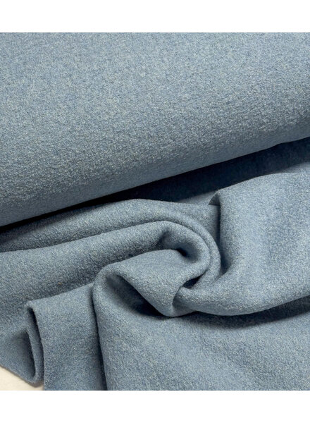 blauw zachte gekookte wol