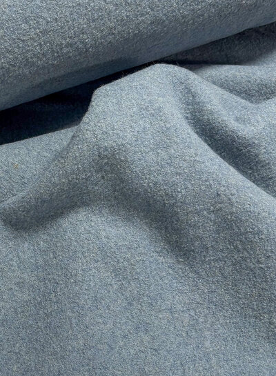 blue soft boiled wool
