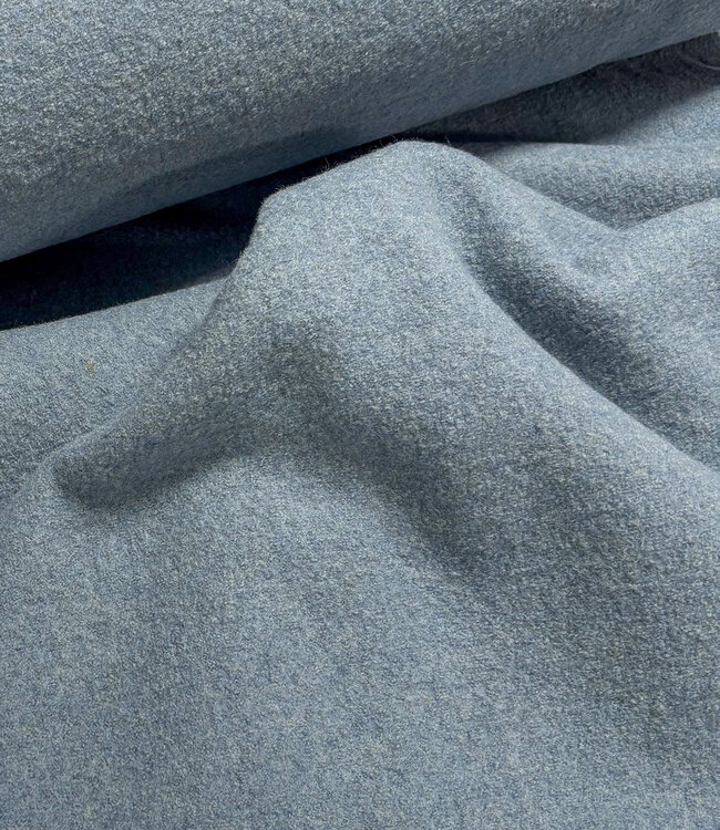 blauw zachte gekookte wol