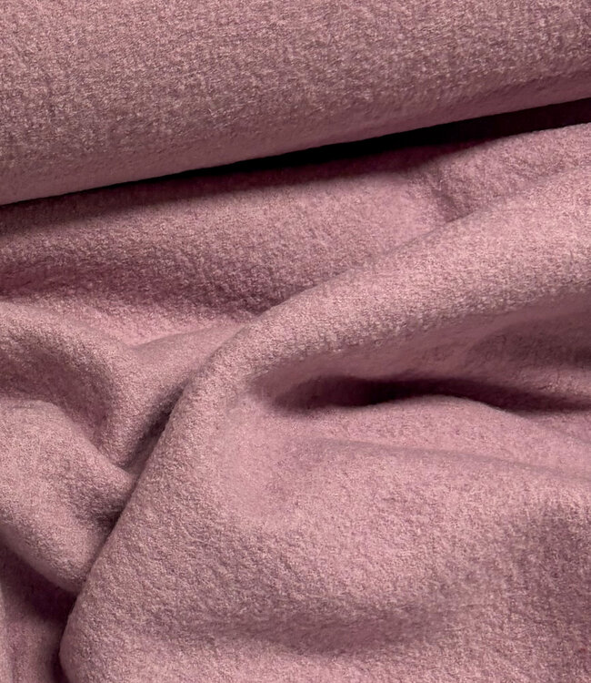 Swafing oudroze - gekookte merino wol