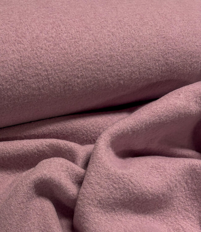 Swafing oudroze - gekookte merino wol