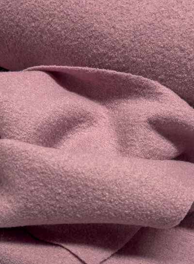 Swafing oudroze - gekookte merino wol