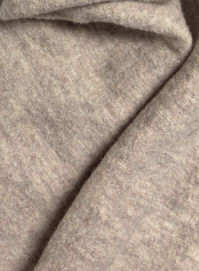 Swafing sand beige - boiled merino wool