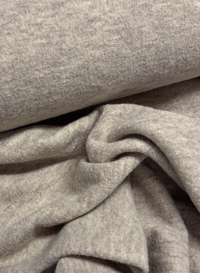 Swafing sand beige - boiled merino wool