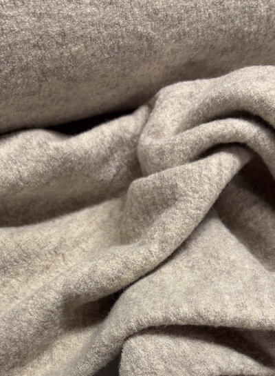 Swafing sand beige - boiled merino wool