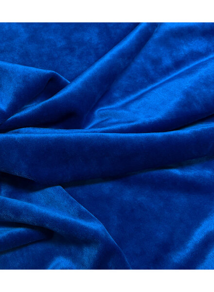 A la Ville ocean blue - velvet sweater