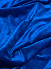 A la Ville oceaanblauw - velvet sweater