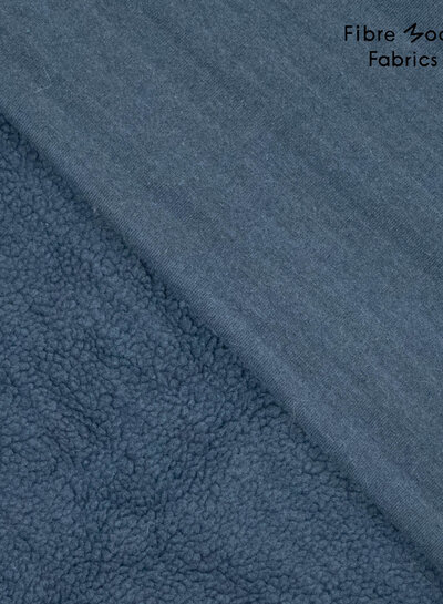 Fibremood jeansblauw- teddy - ELAN