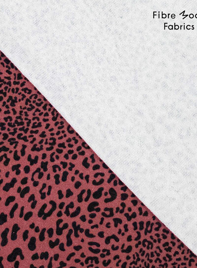 Fibremood leopard dikke jogging - CARMEL