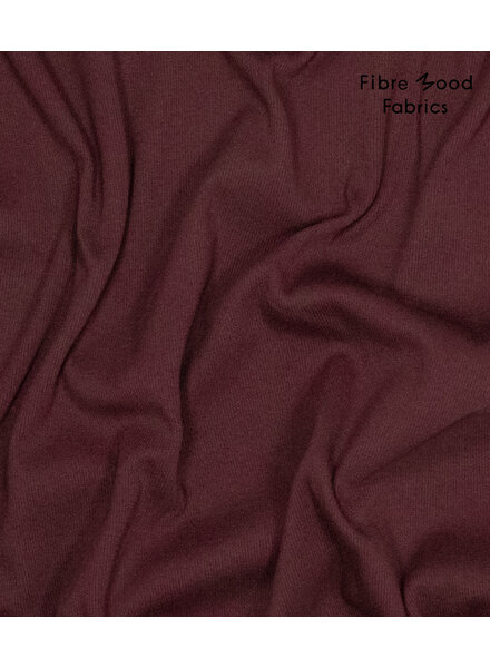 Fibremood marsala  - lycra - yoga stof - YUKI