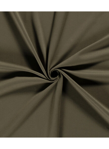 donker khaki - punta di roma - Europese kwaliteit- no pilling 127