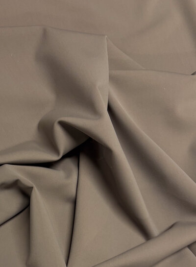 plain taupe - lycra - matte travel quality