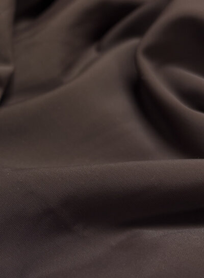 effen donkerbruin - lycra - matte kwaliteit travel