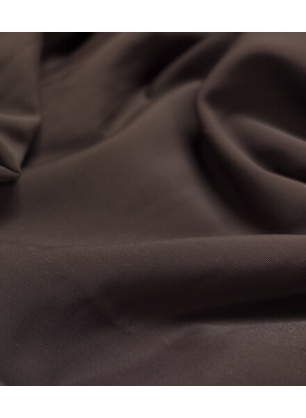 plain dark brown - lycra - matte travel quality