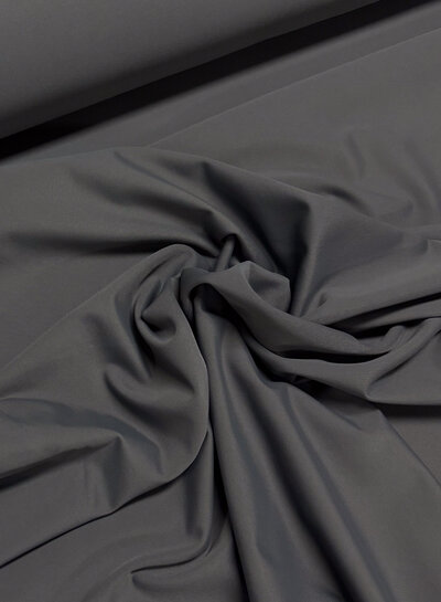 effen antraciet - lycra - matte kwaliteit travel