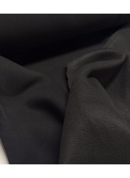 Doubles black - thick jogging, softly roughened on the inside Doubles