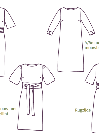 Atelier Jupe Pippa 2.0 dress pattern - Atelier Jupe
