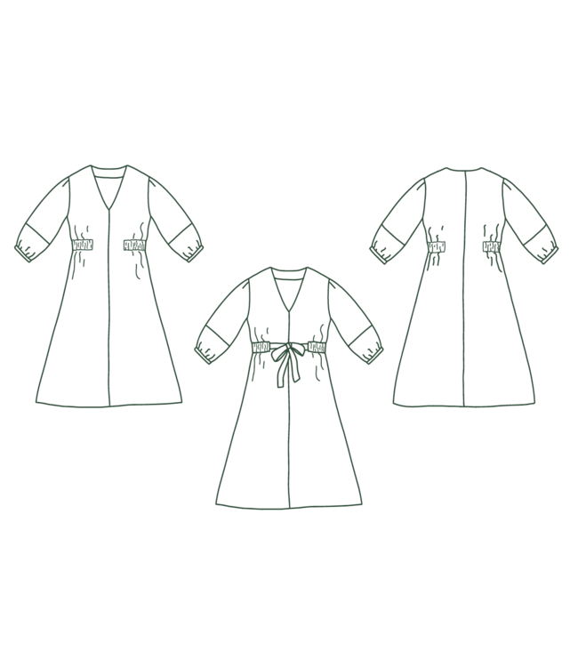 Atelier Jupe Jamie jurk patroon - Atelier Jupe