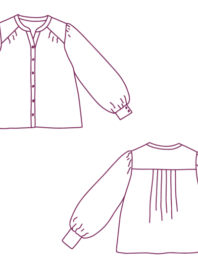 Atelier Jupe Alexa blouse pattern - Atelier Jupe