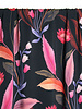 Atelier Jupe zwarte kleurige bloemen viscose